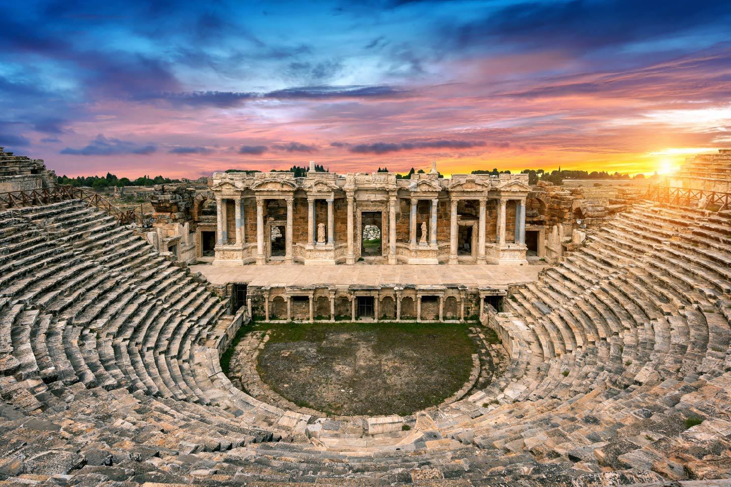 Teatro Romano de Hierápolis, Pamukkale